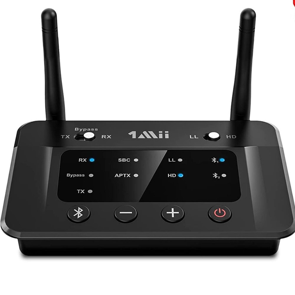 1Mii B03 Bluetooth 5.3 Transmitter Receiver for TV Home Stereo BT Headphones NOB